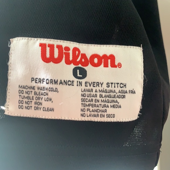 Wilson Men’s Large Black White Baseball Game Day - Picture 7 of 9